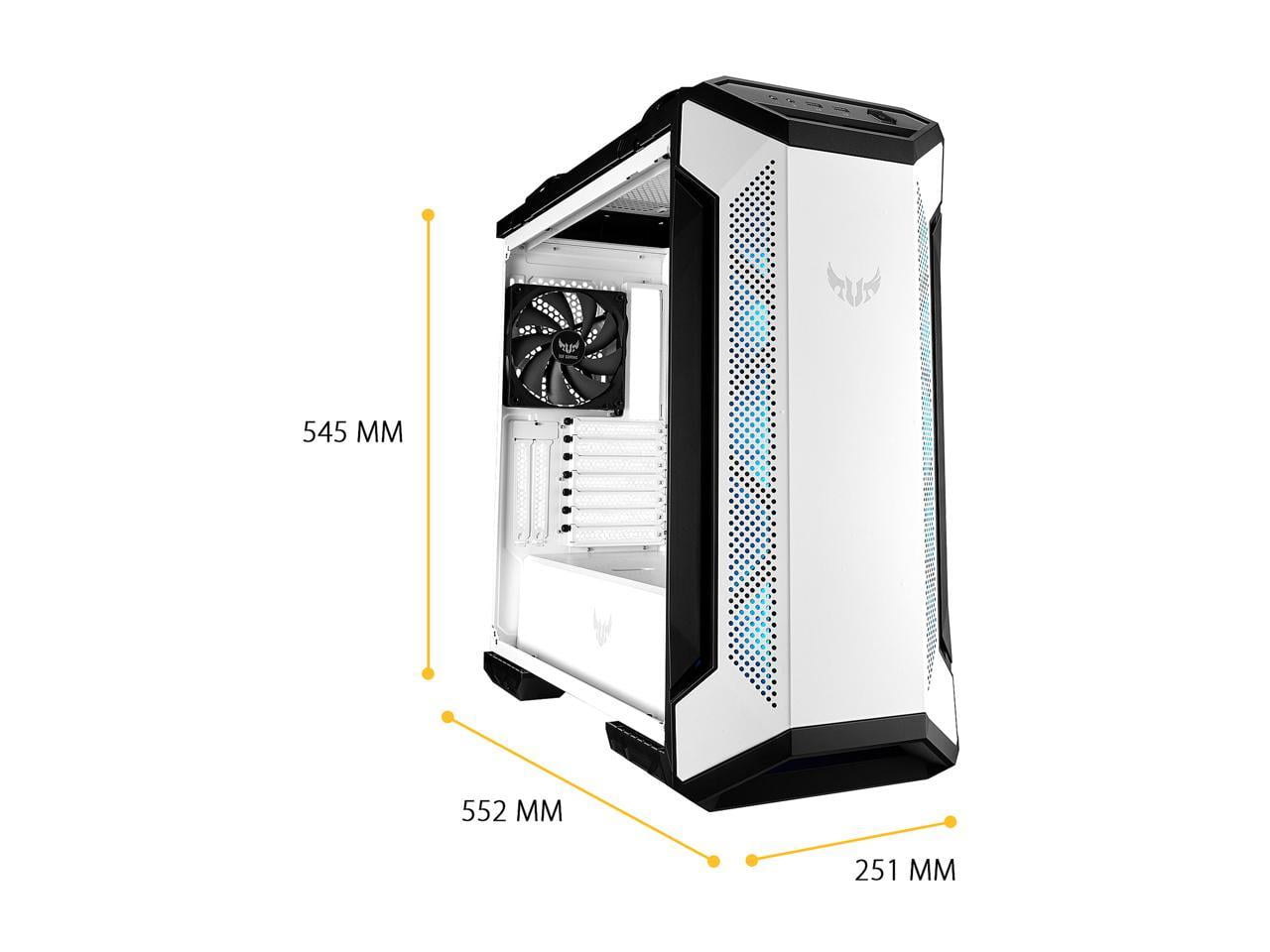 ASUS TUFGAMINGGT501W TUF Gaming GT501 Mid-Tower Case (White)