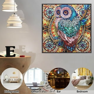White Owl Diamond Painting Kit with Free Shipping – 5D Diamond Paintings
