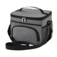 thumbnail image 2 of Bolsa de almuerzo aislada 15L Reutilizable Cooler Tote | Organizador térmico a prueba de fugas con correa ajustable para el hombro | Grande 11.4"x8.7"x9.5" | Oficina Picnic Senderismo Playa | Paño, 2 of 6