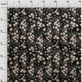 thumbnail image 3 of oneOone Polyester Spandex Black Fabric Floral Sewing Fabric By The Yard Printed Diy Clothing Sewing Supplies 56 Inch Wide, 3 of 4