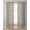 Gray, variant on Japanese Sheer Curtains 39 Inch Length 2 Panels Set for Living Room/Bedroom, Beige Farmhouse Retro Floral Leaf Pattern Kitchen Curtains Grommet Semi-Sheer Curtains Window Treatments 27.5"x39"x2