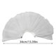 thumbnail image 3 of Wing Epaulet White Shoulder Boards Shoulder Jewelry for Music Festival Wedding Angel Costume Shoulder Pads, 3 of 4