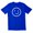 Royal Blue, variant on TotallyTorn Wink Smile Novelty Sarcastic Funny Men's T Shirts