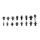 thumbnail image 5 of Conjunto de Remaches de Pin de Empuje Autico, 620 PCS Clips de RETENCIÓN DE PARACHOQUES MULTIFUNDALES PARA AUTOMÓVIL, 5 of 8