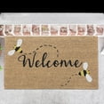 thumbnail image 3 of IH Casa Decor Natural Fibers Door Mat Buzzing Bees Welcome, 3 of 3