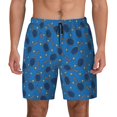 thumbnail image 3 of Uemuo Tennis Rackets 1 Pattern Mens Swim Trunks Quick Dry Board Shorts with Mesh Lining, Stretch Beach Shorts Quick Dry No-Chafing Board Shorts-XX-Large, 3 of 9