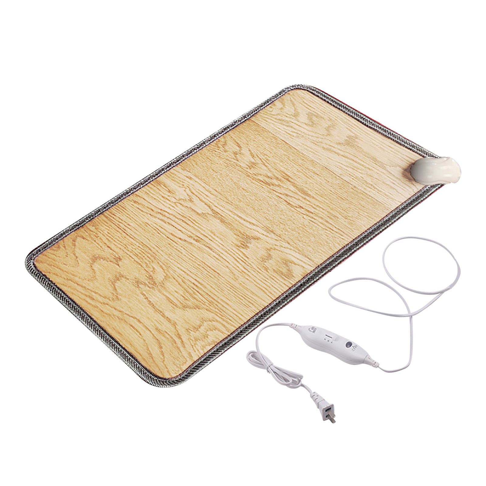 Electric Foot Feet Heating Warmer Pad Heated Floor Carpet Mat for Office