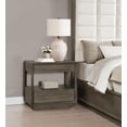 thumbnail image 2 of Durango 2-drawer Nightstand Bedside Table Taupe Oak, 2 of 13