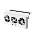 thumbnail image 1 of Car Exhaust Fan Car Solar Car Ventilators Summer Coolings Radiator Circulation Smokes Fan, 1 of 1