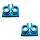 thumbnail image 1 of Portador de buje trasero Vogacara 2 unids/set 1/14 LC RC Car S azul, 1 of 6