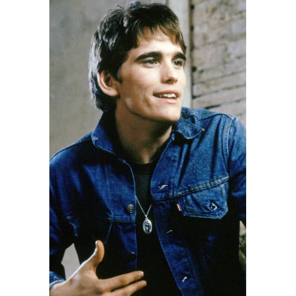Matt Dillon in The Outsiders in denim jacket 24x36 Poster