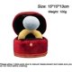 thumbnail image 5 of Squeak Plush Dog Toy, Interested Diamond Ring Case, Stuffed Pet Chew Soft Pet Supplies Dog Toy For Dog Wedding, 5 of 5