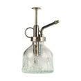 thumbnail image 2 of Tanjnj Glass Vintage Plant Spritzer Spray Bottle Succulent Watering Bottle With Top Pump Small Plant Sprayer Watering Can For Indoor Outdoor House Plant Green Brown Gradient, 2 of 9