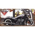 thumbnail image 1 of Placa de matrícula de motocicleta Triumph, placa de letrero de estaño de Metal, pinturas decorativas de hierro Tmvgtek Para estrenar, 1 of 9