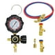 thumbnail image 1 of Manómetro de Presión de Lado Bajo R134A R410A R22 R404A Manómetro de Colector Simple para Carga de Refrigerante de Aire Acondicionado de Alta Presión, 1 of 6