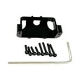 thumbnail image 1 of ZLight RCGOFOLLOW 1/24 Aluminum Alloy Precision Steering Servo Support Servo Mount Bracket For SCX24 RC Car Part Black, 1 of 6