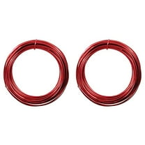 Aluminum Wire, 12 Gauge, 39' Coil, Red
