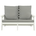 thumbnail image 5 of White Hips With Texture-stay Cushion, Wood Grain Outdoor Furniture , Garden Furniture, White/grey, Finish, Breathable Cushions, 5 of 6
