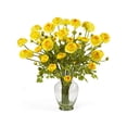 thumbnail image 5 of Nearly Natural Ranunculus Liquid Illusion Silk Flower Arrangement in Red, 5 of 5