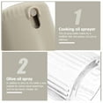 thumbnail image 3 of Distributeur d'Huile Transparent Bouteille d'Huile d'Olive Bouteille Vaporisateur d'Huile Bouteille Vaporisateur d'Huile Type Presse Vaporisateur d'Huile, 3 of 8