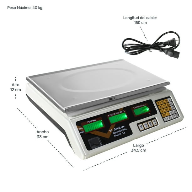 Balanzas Digitales Bascula Para Pesar Comida Walmart Balanza