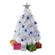 thumbnail image 2 of Adornos navideños, adornos navideños, adornos navideños, mini árbol de Navidad con cuentas flocadas, adorno navideño de escritorio, árbol de Navidad pequeño, paisaje simulado, decorar, 2 of 6