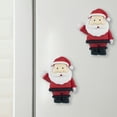 thumbnail image 4 of 2 Pieces Christmas Refrigerator Magnets, Fridge Magnetic Decor, Xmas Car Stickers, Holiday Season Decorative Magnets for Dishwasher Kitchen with Pattern Gnome Reindeer Snowman, 4 of 6