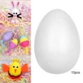thumbnail image 3 of Easter Eggs Modeling Polystyrene crafts Hanging Ornaments for Kitchen Kindergarten Decor - 120mm 10Pcs, 3 of 7
