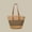 Coffee, variant on Stylish Straw Bags | Travel Straw Bag Woven Handmade Shoulder Handbag for Everyday Use Summer Outings