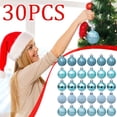 thumbnail image 3 of Christmas Ornaments Christmas Balls 30PCS 1.5in Christmas Balls Ornaments For Xmas Tree Shatterproof Christmas ornaments, 3 of 7