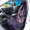 thumbnail image 2 of Uorisanigo Purple Butterfly Car Seat Towel Cover Waterproof Front Car Seat Covers Universal Bucket Towel Seat Covers for Cars, SUV and Trucks, Sweatproof & Non-Slip, 2 of 6