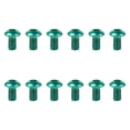 thumbnail image 2 of Almencla 12 Pieces Bike Brake Disc Bolts Riding Replacement Outdoor Brake Disc Screws Green, 2 of 8
