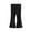 Black, variant on zbxnLI Little Girls Flare Leg Pants Cotton High Waist Bell Bottom Pants Kids Casual Bootcut Pants Toddler Girls