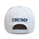 thumbnail image 4 of 2024 MAGA Donald Trump Hat Dome Sunshade Béisbol Americana () Azul Blanco, 4 of 8