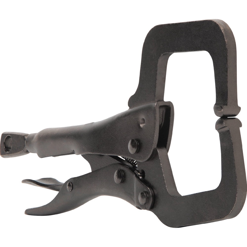 Klein Tools 38630 C-Clamp Locking Pliers with Standard Jaws, 6-Inch