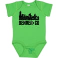 thumbnail image 3 of Inktastic Denver Colorado Skyline Grunge Boys or Girls Baby Bodysuit, 3 of 5
