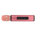 thumbnail image 4 of Karaoke  Microphone, Reverberation Microphone Speaker Rechargeable Capacitive  for PC for Smartphones Black,Silver,Pink,Gold, 4 of 7