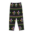 thumbnail image 4 of Fotbe Mardi Gras Fleur de Lis Women's Pajama Pants,Sleepwear Pants,Pj Bottoms Drawstring And Pockets-X-Large, 4 of 9