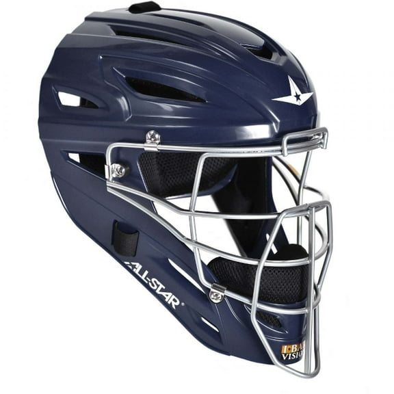All Star Youth System 7 Catchers Helmets Navy 6 1/4 -