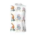 thumbnail image 6 of Lsque Animals in Transport Print Men's Cotton Blend Sleeveless Muscle Shirts (S-3XL)- Moisture Wicking, Odor Protection, UPF 30+,Small, 6 of 8
