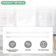 thumbnail image 2 of Uxcell 6-Pack 12 Inch Clear Vertical Blinds Wand Replacement with Hook, Varilla Blanca para Persianas Transparente, 2 of 6