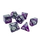 thumbnail image 5 of Dados acrílicos divertidos, juego de dados D20 D8 D12 D4, juego de mesa, dados poliédricos para Violeta, 5 of 6
