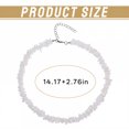 thumbnail image 4 of DESIGNICE Shell Necklace White Conch Clam Chips Boho Necklace Handmade Dexterity Beach Necklaces for Women, 4 of 7