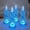 Blue*4, variant on Luminoya Candles, 2/4/6pcs New Christmas Tree Led Candles, Rose Shadow Led Flameless Candles,Safe Flameless Design, Long Lasting for Valentines Christmas Decorations Home Decor (White*2)