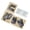 Black pattern, variant on Game Stickers Full Set DIY Mouse Skin Mouse Skates Side Stickers Slip Resistant Tap for MX 3 3S