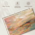 thumbnail image 6 of Elephant Stock Pink Waves Wall Art - Horizontal Canvas Wall Art - Living Room Wall Decor - Abstract Canvas - Pink And Beige Decor By Silvia Vassileva - 51" x 34", 6 of 8