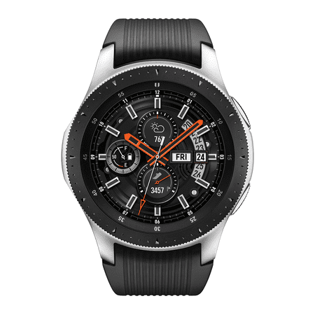 Samsung - Galaxy Watch Smartwatch 46mm Stainless Steel - Silver