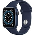 thumbnail image 1 of Restored Apple Watch Series 6 40MM Blue GPS + Cellular (Refurbished), 1 of 1