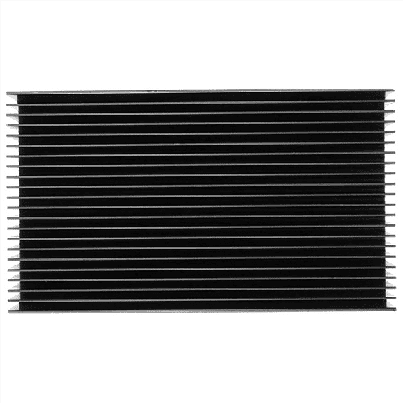 2X Aluminum Heatsink 4.72 x 2.72 x 1.06 Inch /120 x 69 x 27 mm Heat Sink Cooling Black Oxide Radiator 22 Fin