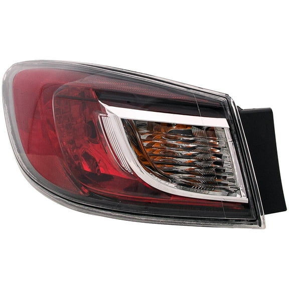 Dorman 1611646 Driver Side Tail Light Assembly for Specific Mazda Models
